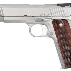 Dan Wesson Pointman .45 ACP 5-inch stainless pistol with cocobolo wood grips