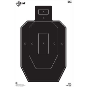 Allen EZ Aim IPSC silhouette target 23 x 35 inches, pack of 50