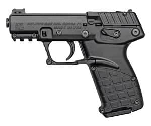 Kel-Tec P17 .22 LR pistol, black finish, threaded barrel, fiber-optic front sight, three magazines