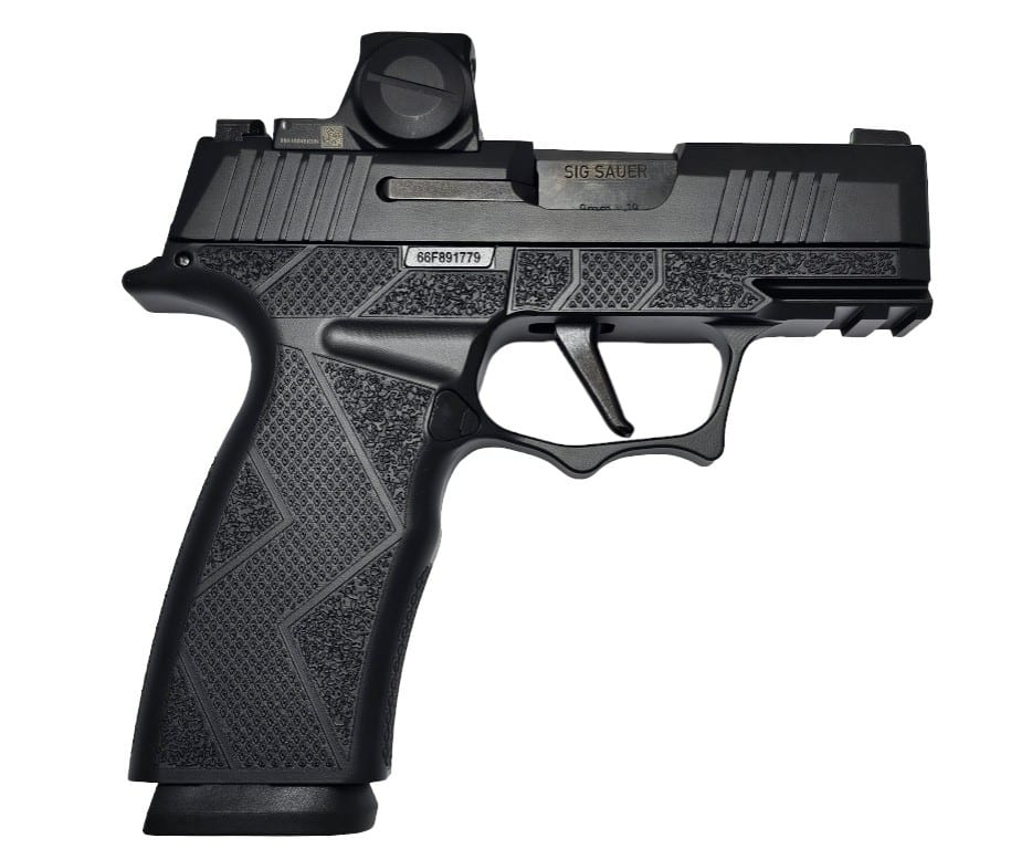 Shark Coast Tactical SCC KOMODO BLACK 365X RD 17 9MM 17rd with Sig Sauer Romeo-X red dot