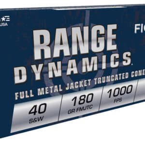 Fiocchi 40 S&W 180 gr FMJ 50-round box product image