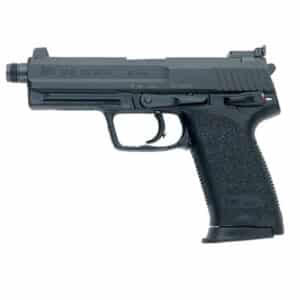 Heckler & Koch USP45 Tactical V1 pistol, .45 ACP, 5.09 inch threaded barrel, black finish