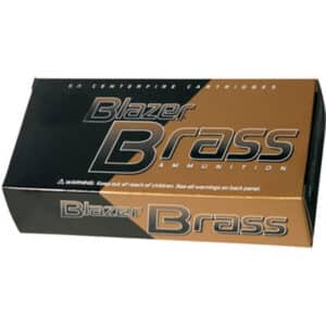 CCI Blazer Brass .40 S&W 180 gr FMJ 50 rd box product image