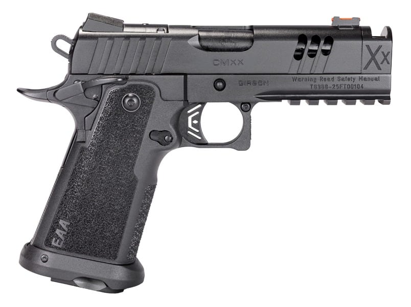 Girsan Witness 2311 CMXX 9mm 4.25in pistol, black finish, ported compensator, optic-ready slide
