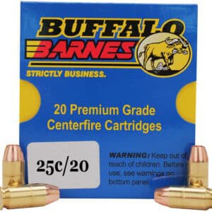 Buffalo Bore 357 Sig 125 gr Barnes TAC-XP lead-free ammunition box