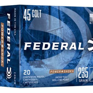 Federal Power-Shok 235 gr Jacketed Hollow Point ammunition 20-count box