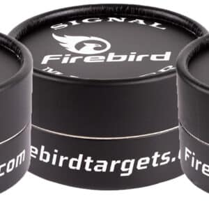 Firebird SMCB 65mm signal marker 3 pack, black, biodegradable polymer
