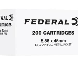 Federal American Eagle 5.56x45mm NATO 55 gr FMJ 200-round box