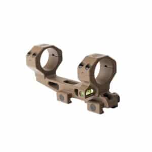 Ruff's Precision RPM Bravo 30mm cantilever mount 1.50in FDE with co-linear bubble level