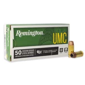 Remington UMC .40 S&W 180 gr JHP 50-round box