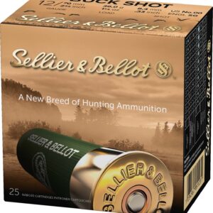 Sellier & Bellot 12 Gauge 2-3/4in 00 Buckshot 25 box