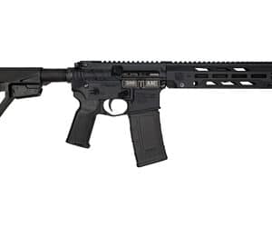 Diamondback DB15 Obsidian .300 AAC Blackout pistol with SBA5 brace and 30-round PMAG, black