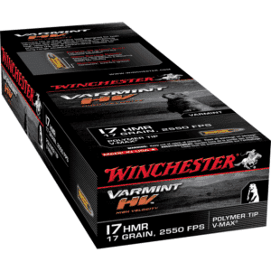 Winchester Varmint HV .17 HMR 17 gr V-MAX 50 round box