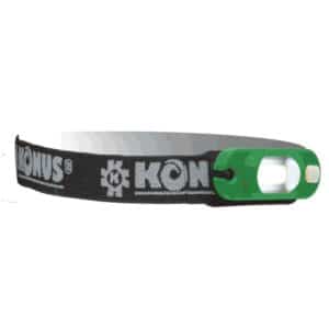 Konus Konusflash-6 rechargeable headlamp mounted on an adjustable headband