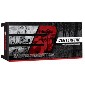 Barnes 6.5 Creedmoor 140gr JHP ammunition box, 20 rounds