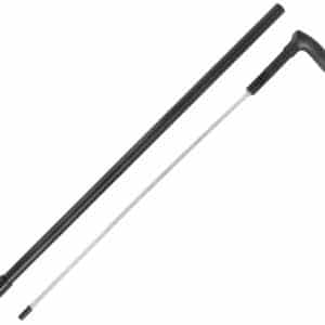 Cold Steel Cable Whip Cane 32-inch black carbon with zinc plating