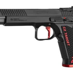 CZ Shadow 2 Target 9mm 6 inch TALO black nitride with red accents