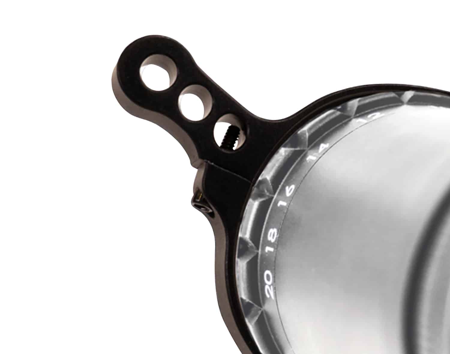 Huskemaw Optics 20SVUNI Switchview Black Anodized Aluminum, Compatible w/Blue Diamond Scopes