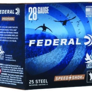 Federal Speed-Shok 28 Gauge 2-3/4 in 5/8 oz #6 steel shot 25-round box