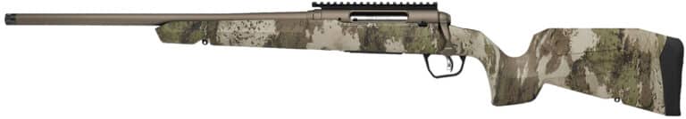 Savage Axis 2 Pro Woodland camo left-hand bolt-action rifle 6mm ARC 20-inch threaded barrel
