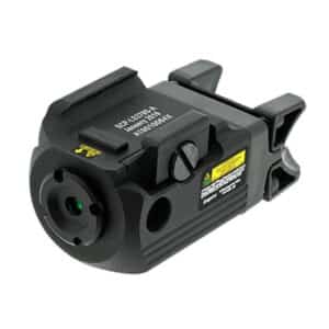 Leapers UTG compact green pistol laser with ambidextrous controls