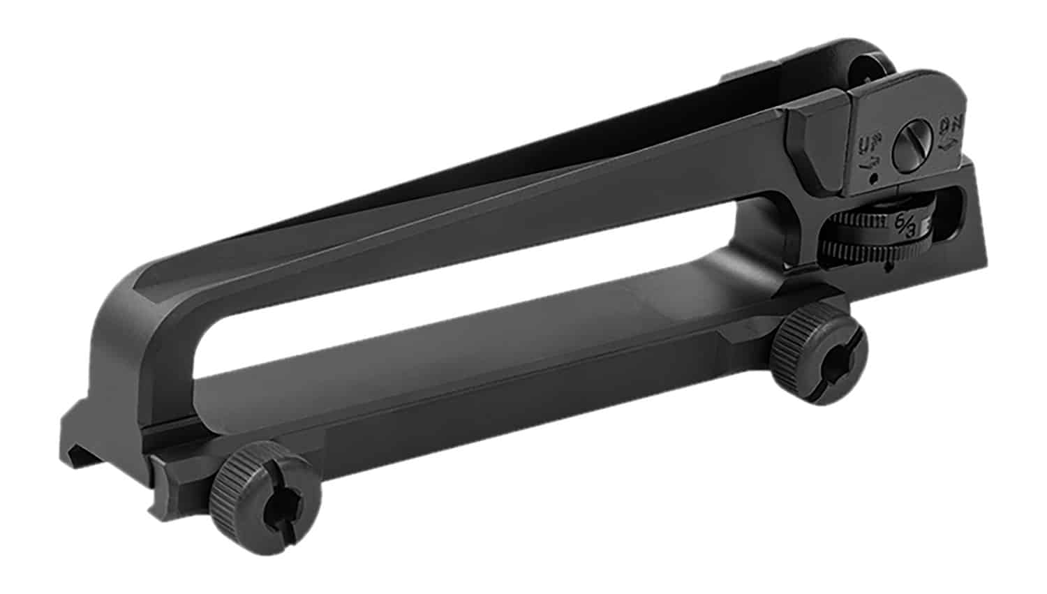 Leapers MT950X carry handle for AR-15, matte black anodized, A2 dual aperture