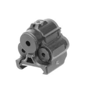 Leapers UTG sub-compact red laser sight with integral mount and solid/strobe modes