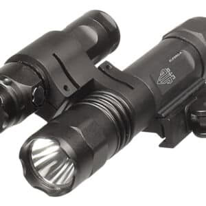 Leapers LTELP39QA 400 lumen 23mm LED light with green laser on Picatinny/Weaver mount