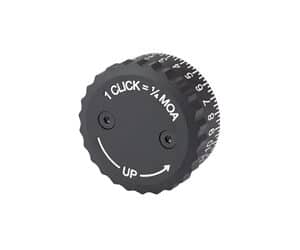 Burris Synergy Knob Advanced Exposed modular turret knob matte black