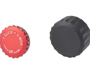 Burris Synergy rifle scope standard knob in matte black