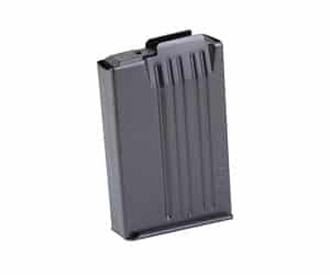 MDT black AICS-pattern 12-round metal magazine with binder plate