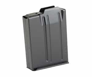 MDT AICS 10-round metal rifle magazine, black finish