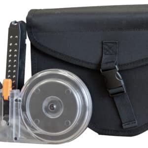RWB Glock 100-round 9mm drum magazine black and clear