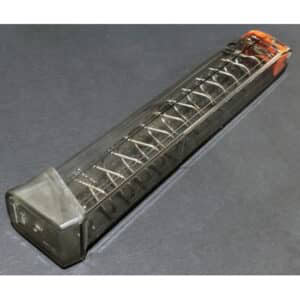 RWB Glock 9mm 33-round smoke clear magazine