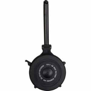 RWB 28-round polymer drum magazine for 1911 .45 ACP, black