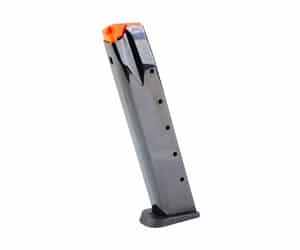 Grand Power 9mm pistol magazine, matte black, fits K100/P1/P11
