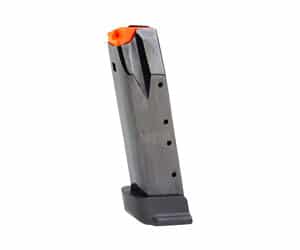Grand Power 20rd 9mm pistol magazine, black matte finish
