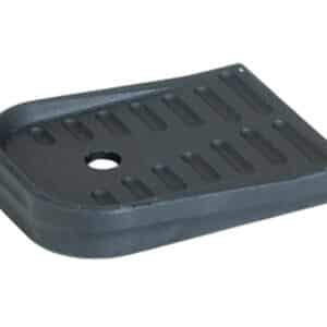 Timber Creek Outdoors GL43XMFPBL black anodized aluminum floor plate for Glock 43X magazine