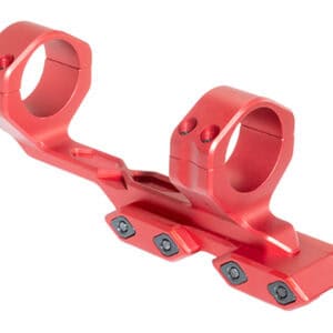 Timber Creek Outdoors Enforcer cantilever scope mount, red, 1-inch tube, aluminum