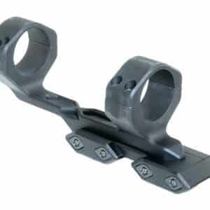 Timber Creek Enforcer cantilever scope mount, black, 1-inch tube, aluminum