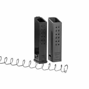 Kriss TDI Mag-Ex Kit 2 extended baseplate sleeve and spring for Glock 20 10mm magazines in black