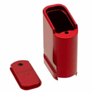 Shield Arms S15 magazine extension 10rd red anodized aluminum