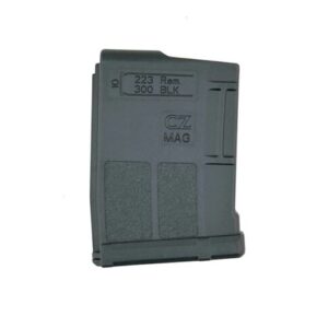 CZ-USA black 10-round polymer rifle magazine for Bren 2 and CZ 600 Trail, 5.56 / .300 Blackout