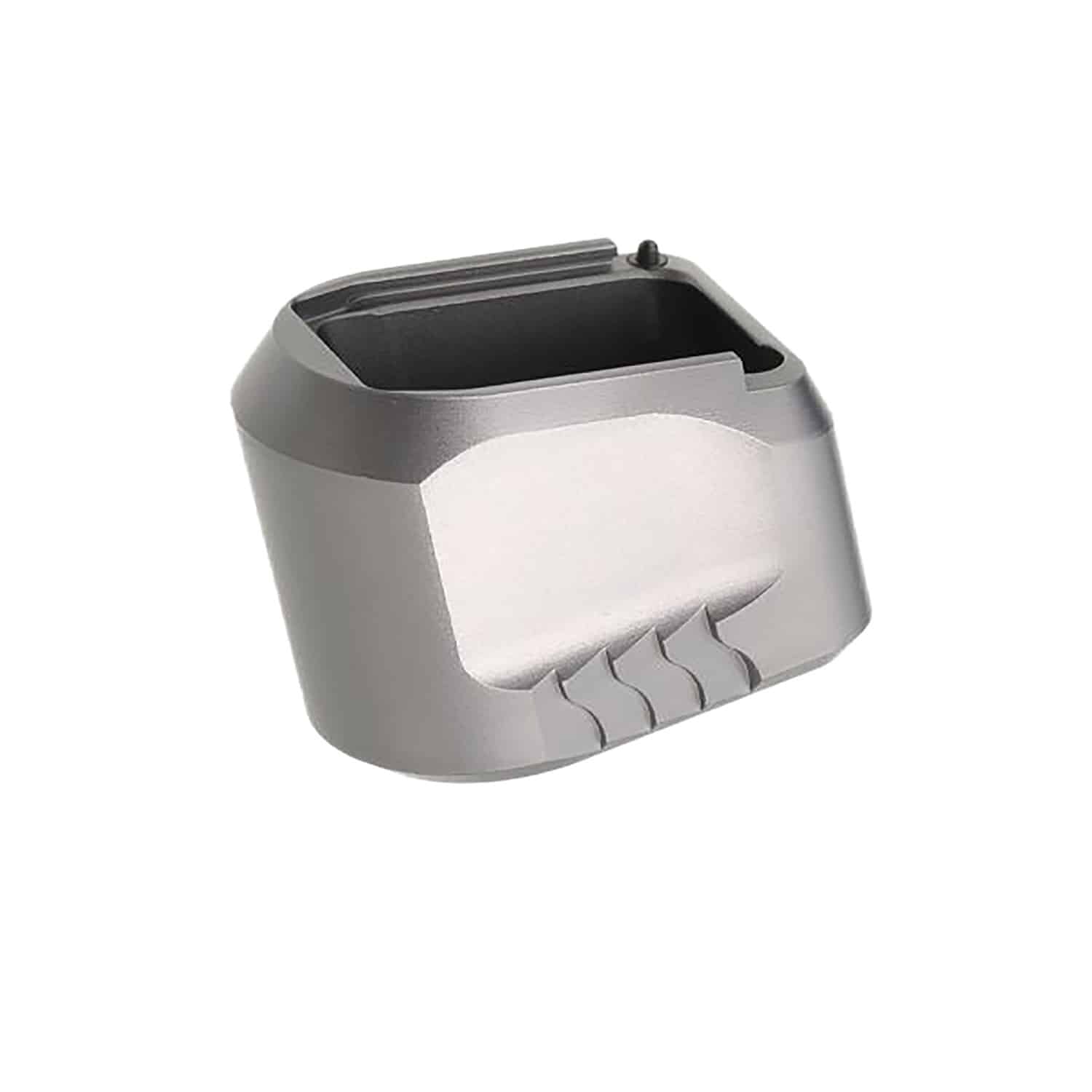 Tyrant CNC gray +5 magazine extension for Smith & Wesson M&P 1.0/2.0, aluminum