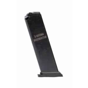 Hi-Point 5-round 9mm magazine for 995TS carbine, steel, matte black