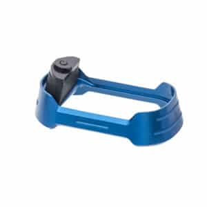 Tyrant CNC blue anodized 6061 aluminum magwell for Glock 43x/48