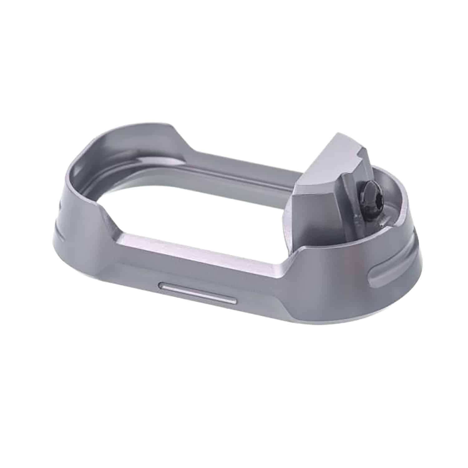 Tyrant CNC grey aluminum magwell for Glock 19 Gen 3-4