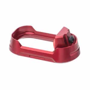 Tyrant CNC red aluminum magwell TDG19G34MWREDBLKSCRW for Glock 19