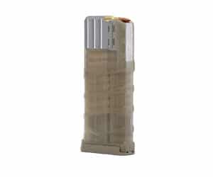 Lancer L7AWM Gen2 25rd translucent dark earth magazine for .308/7.62x51