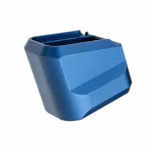 Tyrant CNC TDVP9MAGEXBLUE blue aluminum +5 magazine extension for H&K VP9 VP40 VP30